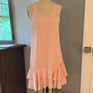 BANANA REPUBLIC PINK SLEEVELESS DRESS